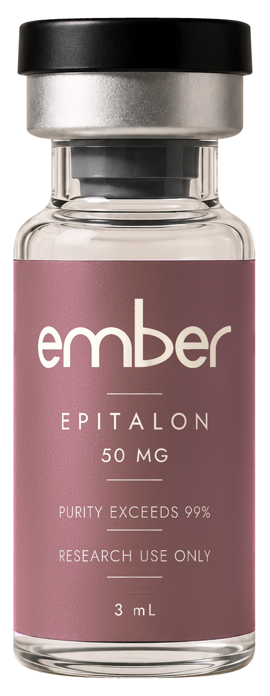 Ember Epitalon research vial