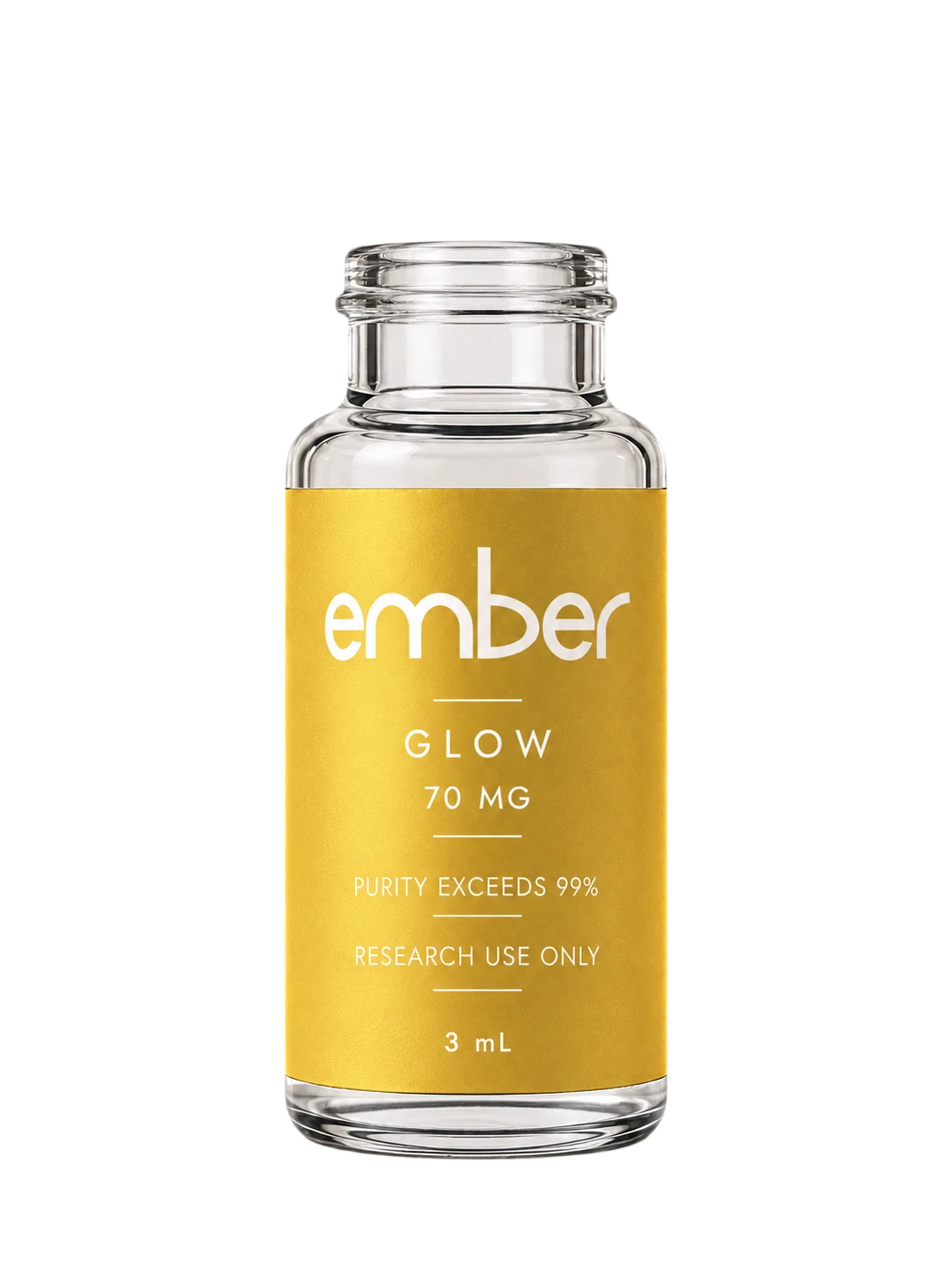 GLOW Ember research vial